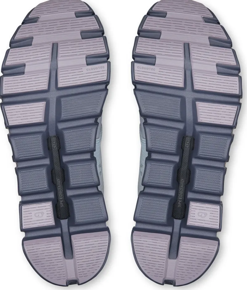 On Hiking Shoes & Boots|Walking Shoes-Womens Cloud 6 Waterproof Shoes - Heather-Metal