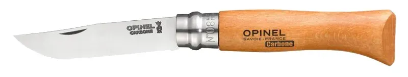 Opinel Knives & Multi-Tools-No.8 Knife - Carbon Steel