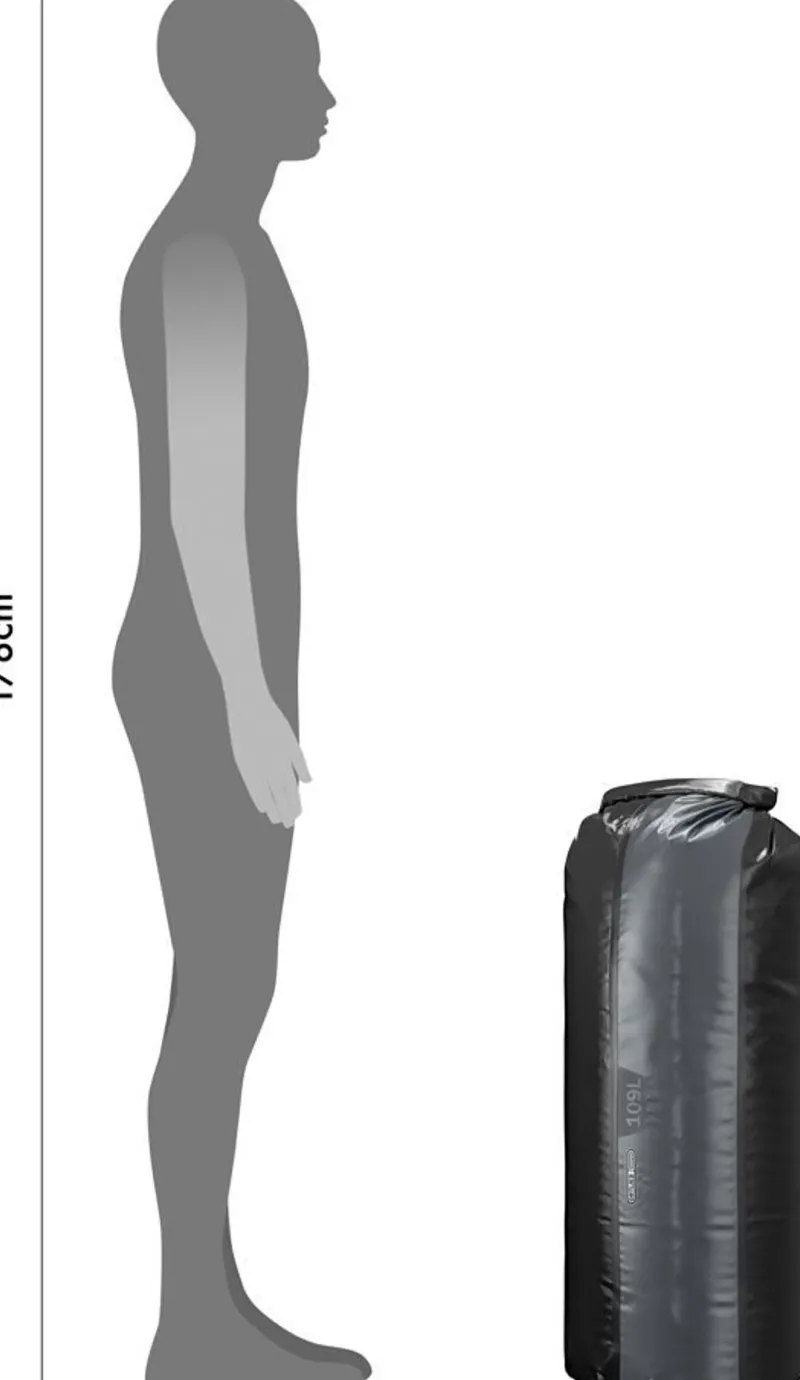 Ortlieb Dry Bags & Waterproof Cases-Dry Bag - 109L - Slate-Black