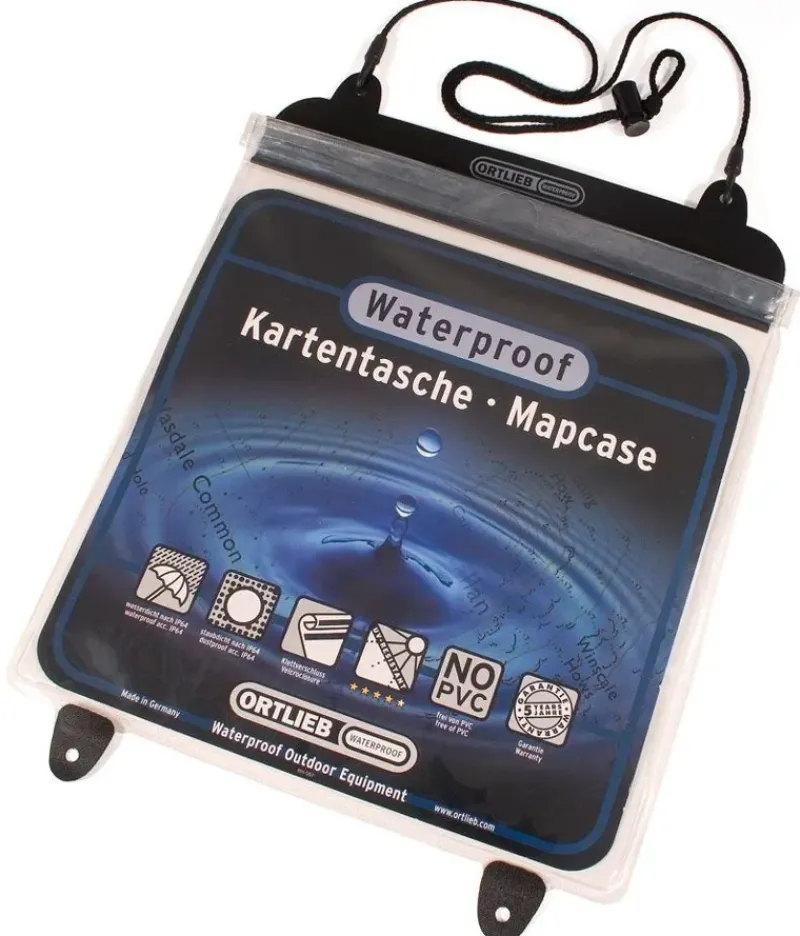 Ortlieb Dry Bags & Waterproof Cases-Waterproof Map Case
