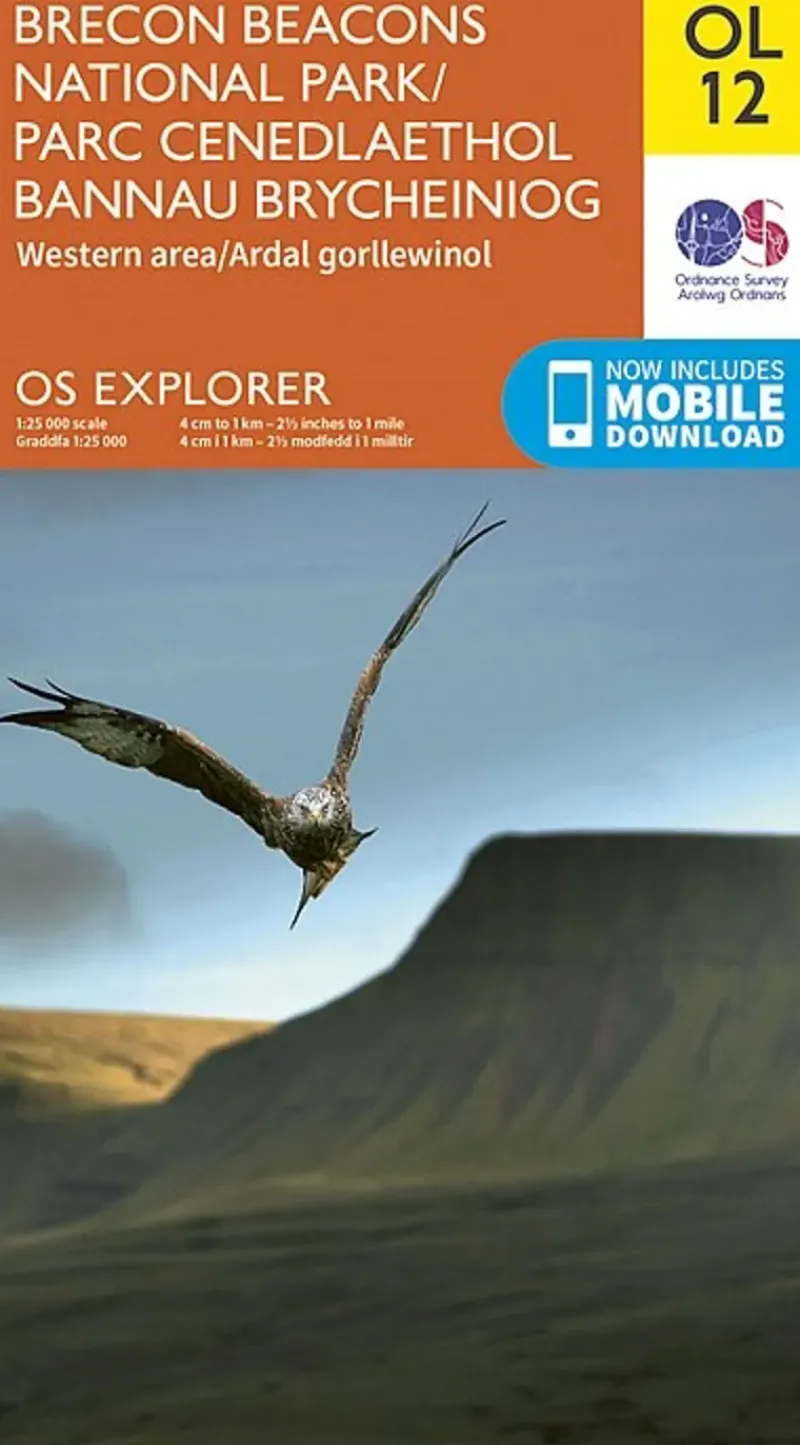 Ordnance Survey Maps And Books-OS Explorer Map OL12 - Brecon Beacons National Park