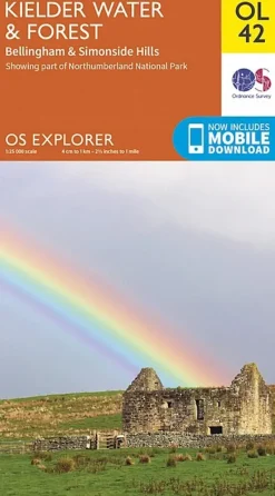 Ordnance Survey Maps And Books-OS Explorer Map OL42 - Kielder Water and Forest
