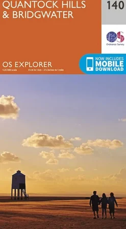 Ordnance Survey Maps And Books-OS Explorer Map 140 - Quantock Hills and Bridgwater