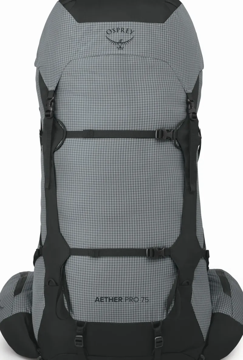 Osprey Backpacking Packs-Aether Pro 75 Rucksack - Silver Lining