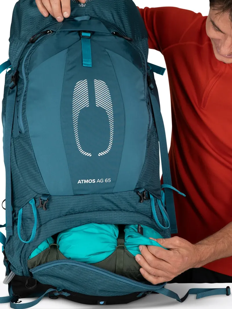 Osprey Backpacking Packs-Atmos AG 65 Rucksack - Black