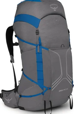 Osprey Backpacking Packs-Exos Pro 55 Rucksack - Dale Grey-Agam Blue