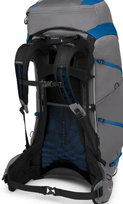 Osprey Backpacking Packs-Exos Pro 55 Rucksack - Dale Grey-Agam Blue