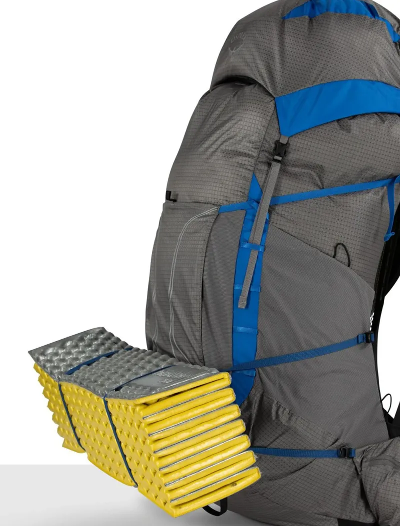 Osprey Backpacking Packs-Exos Pro 55 Rucksack - Dale Grey-Agam Blue