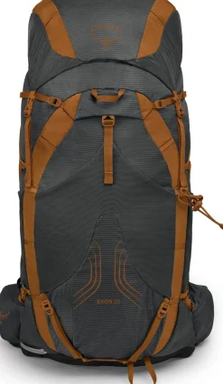 Osprey Fast & Light Rucksacks And Vests-Exos 38 Rucksack - Dark Charcoal