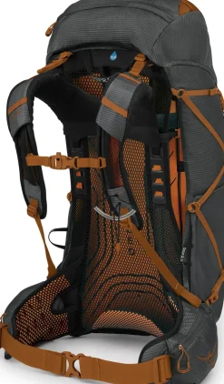 Osprey Fast & Light Rucksacks And Vests-Exos 38 Rucksack - Dark Charcoal