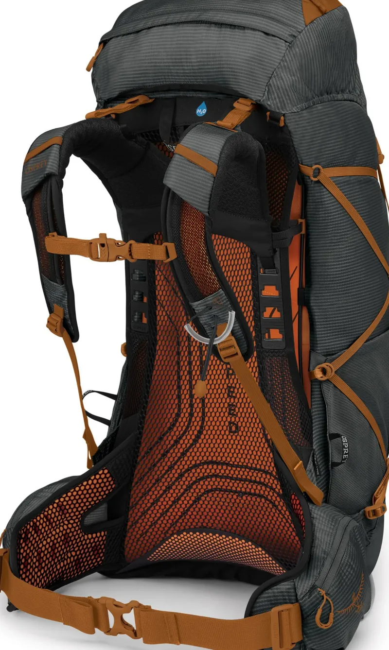 Osprey Fast & Light Rucksacks And Vests-Exos 48 Rucksack - Dark Charcoal