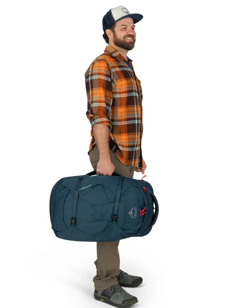 Osprey Luggage & Carry-On-Farpoint 40 Travel Pack - Muted Space Blue