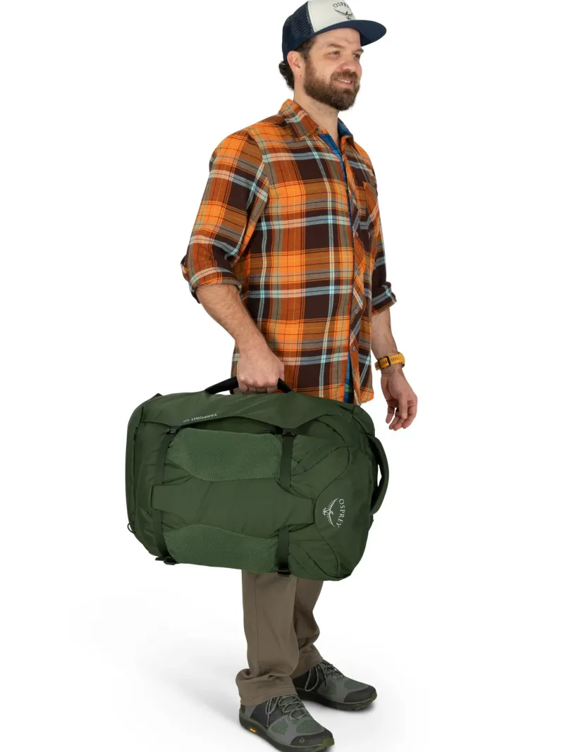 Osprey Luggage & Carry-On-Farpoint 55 Travel Pack - Tunnel Vision Grey