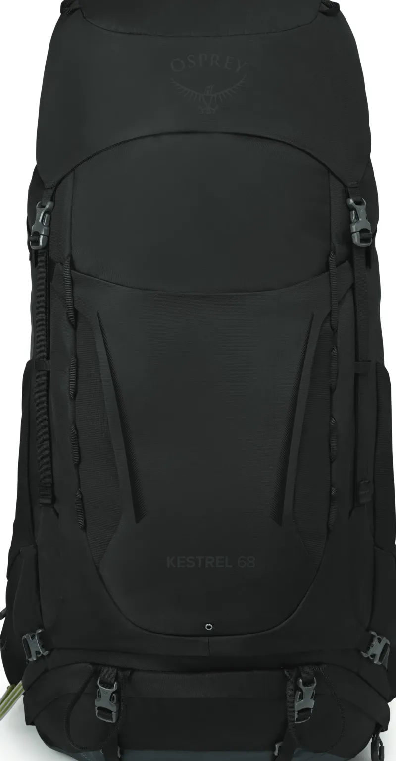 Osprey Backpacking Packs-Kestrel 68 Rucksack - Black
