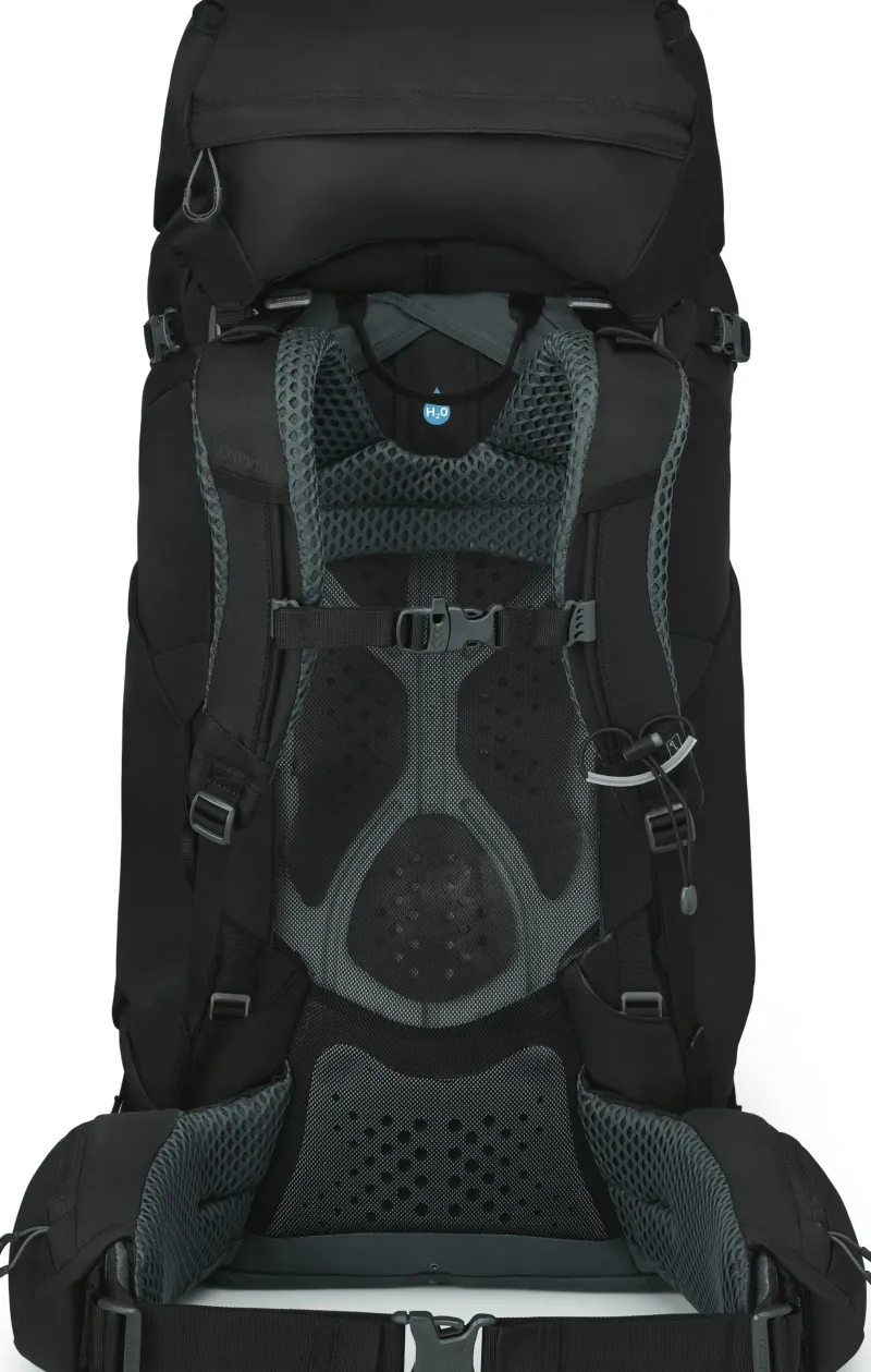 Osprey Backpacking Packs-Kestrel 68 Rucksack - Black