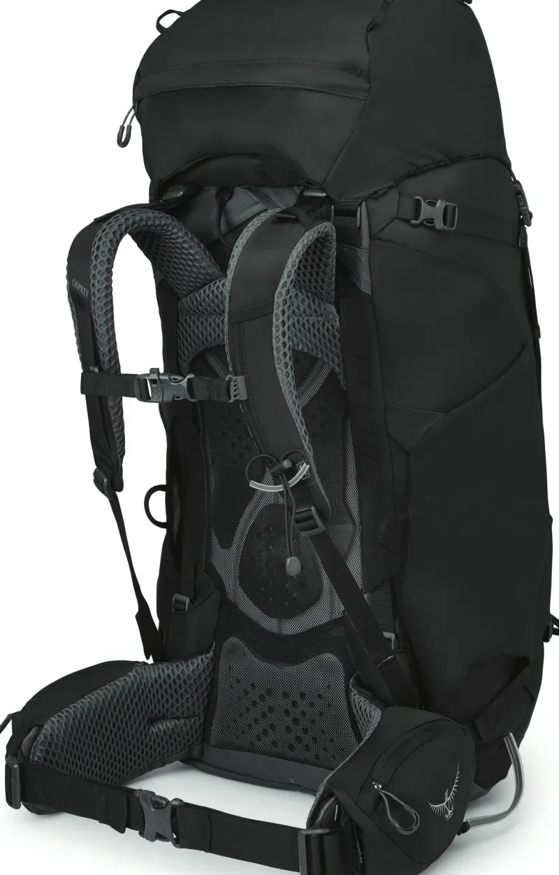 Osprey Backpacking Packs-Kestrel 68 Rucksack - Black