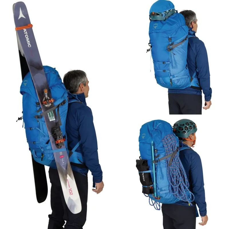 Osprey Climbing Packs And Rope Bags|Climbing Packs-Mutant 52 Climbing Pack - Blue Flame