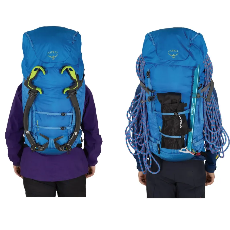 Osprey Climbing Packs And Rope Bags|Climbing Packs-Mutant 52 Climbing Pack - Blue Flame