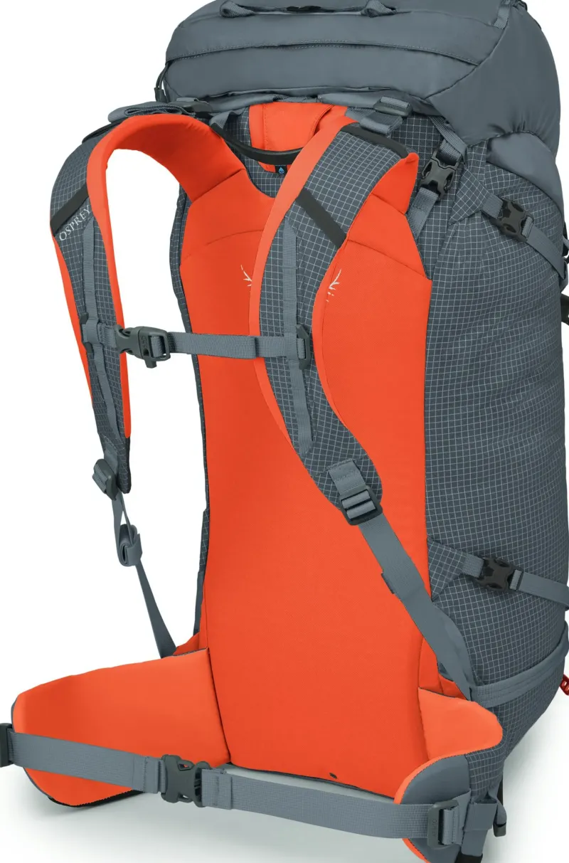 Osprey Climbing Packs And Rope Bags|Climbing Packs-Mutant 38 Climbing Pack - Tungsten Grey