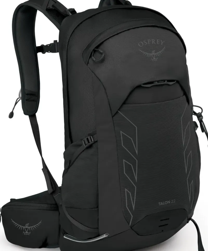 Osprey Day Packs-Talon 22 Rucksack - Black Coal-Grey