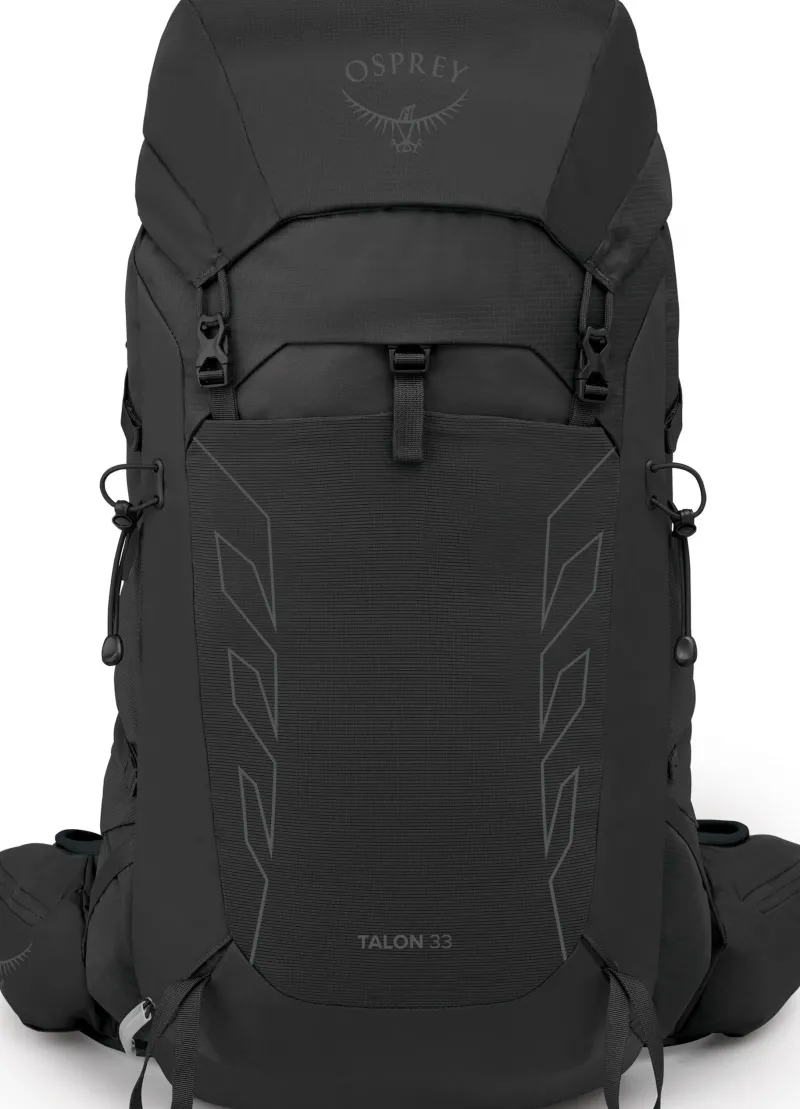 Osprey Day Packs-Talon 33 Rucksack - Extended Fit - Black Coal Grey
