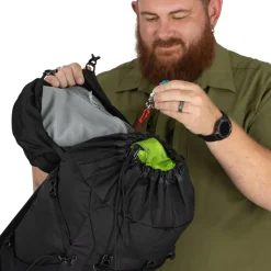 Osprey Day Packs-Talon 33 Rucksack - Extended Fit - Black Coal Grey