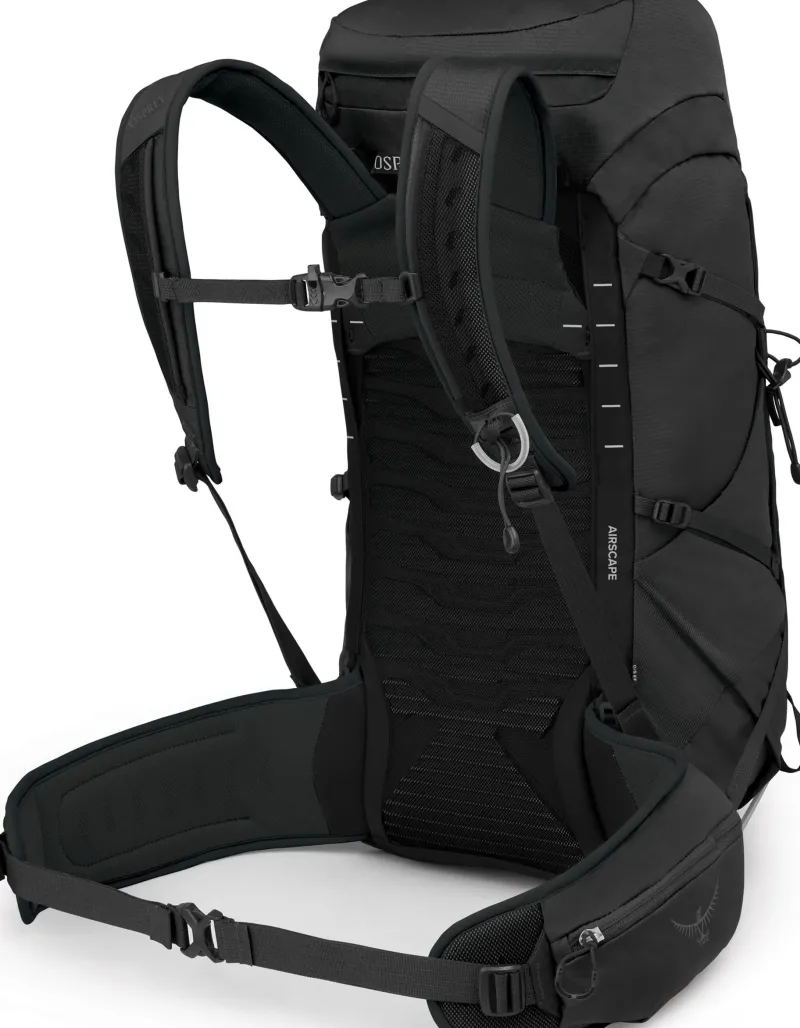 Osprey Day Packs-Talon 33 Rucksack - Extended Fit - Black Coal Grey