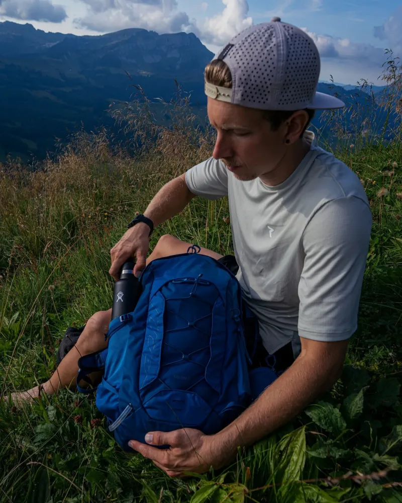 Osprey Day Packs-Talon 11 Rucksack - Scoria Blue-Night Shift