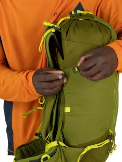 Osprey Fast & Light Rucksacks And Vests-Talon Velocity 20 Rucksack - Dark Charcoal-Tumbleweed Yellow
