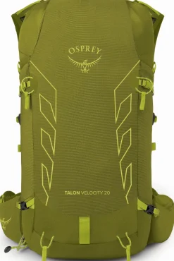 Osprey Fast & Light Rucksacks And Vests-Talon Velocity 20 Rucksack - Matcha Green-Lemongrass