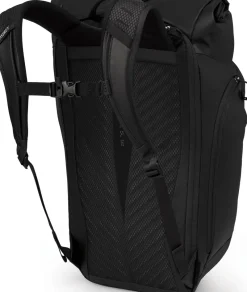 Osprey Day Packs-Transporter Roll Top Rucksack - Raven Black
