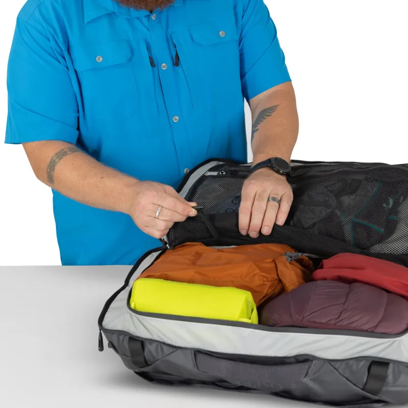 Osprey Duffels & Kitbags-Transporter Squffel 44 Duffel - Blue Flame