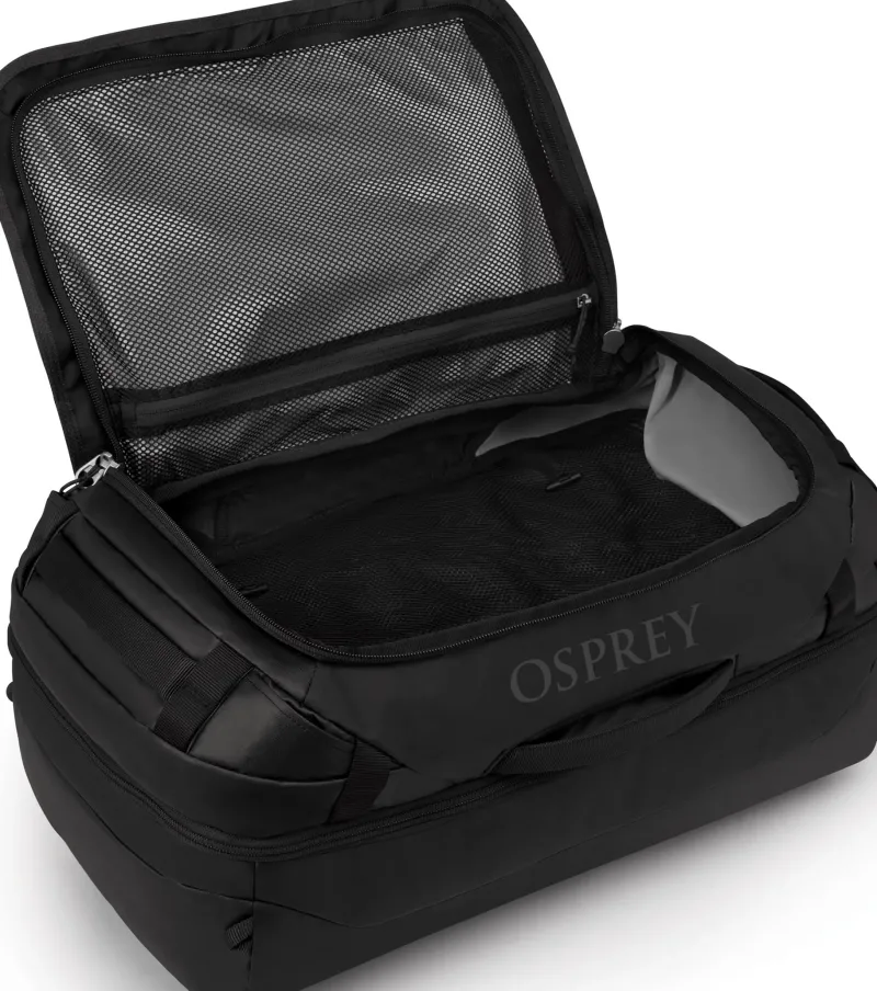 Osprey Duffels & Kitbags-Transporter Squffel 44 Duffel - Raven Black