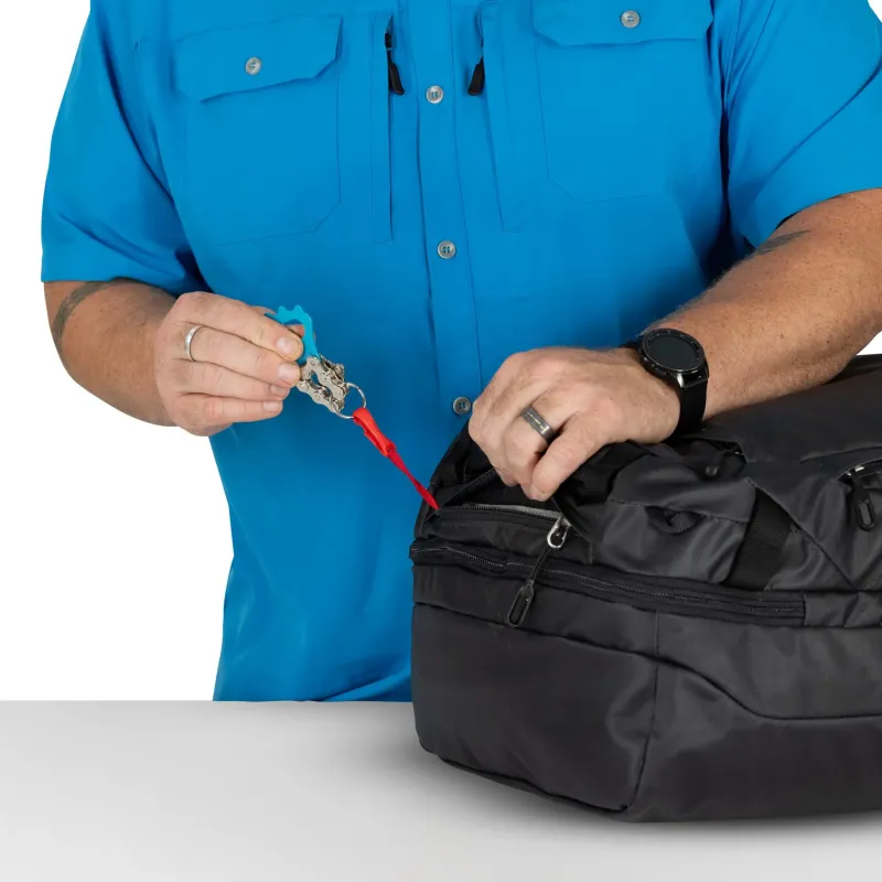 Osprey Duffels & Kitbags-Transporter Squffel 44 Duffel - Raven Black