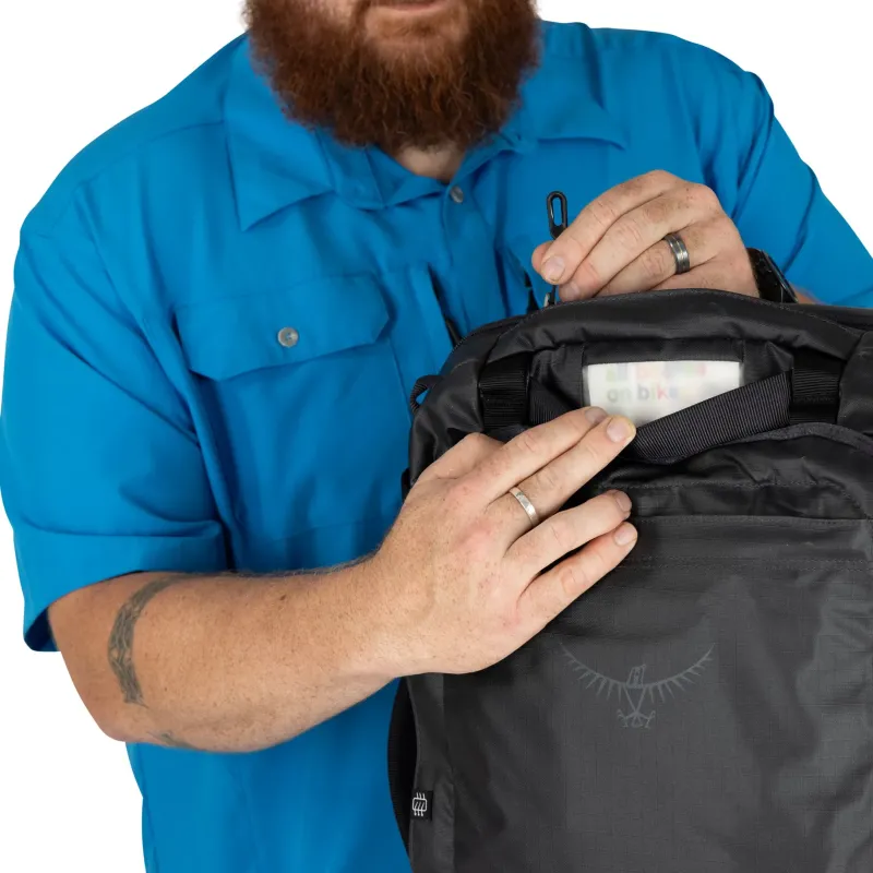 Osprey Duffels & Kitbags-Transporter Squffel 44 Duffel - Raven Black