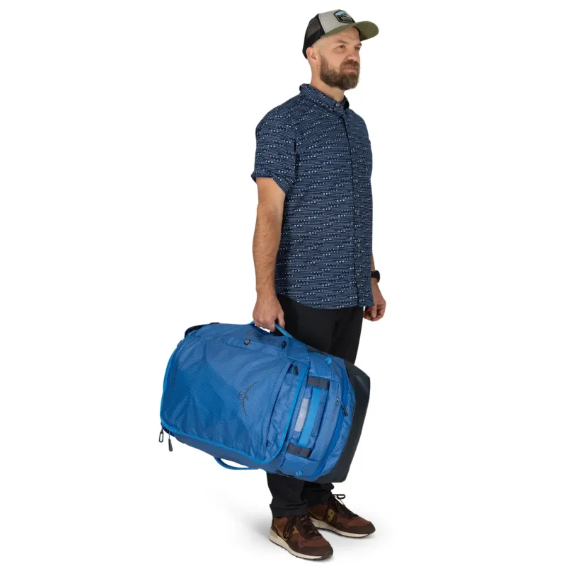 Osprey Duffels & Kitbags-Transporter Squffel 70 Duffel - Raven Black