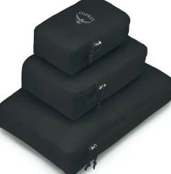 Osprey Wash Bags & Organisation-Ultralight Packing Cube Set - Black