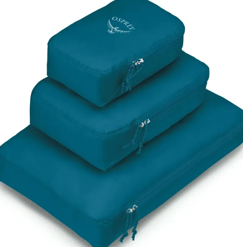 Osprey Wash Bags & Organisation-Ultralight Packing Cube Set - Waterfront Blue
