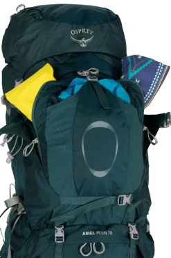 Osprey Backpacking Packs-Womens Ariel Plus 70 Rucksack - Night Jungle Blue