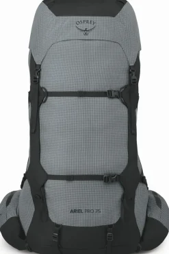 Osprey Backpacking Packs-Womens Ariel Pro 75 Rucksack - Silver Lining