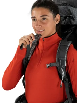Osprey Backpacking Packs-Womens Ariel Pro 75 Rucksack - Silver Lining