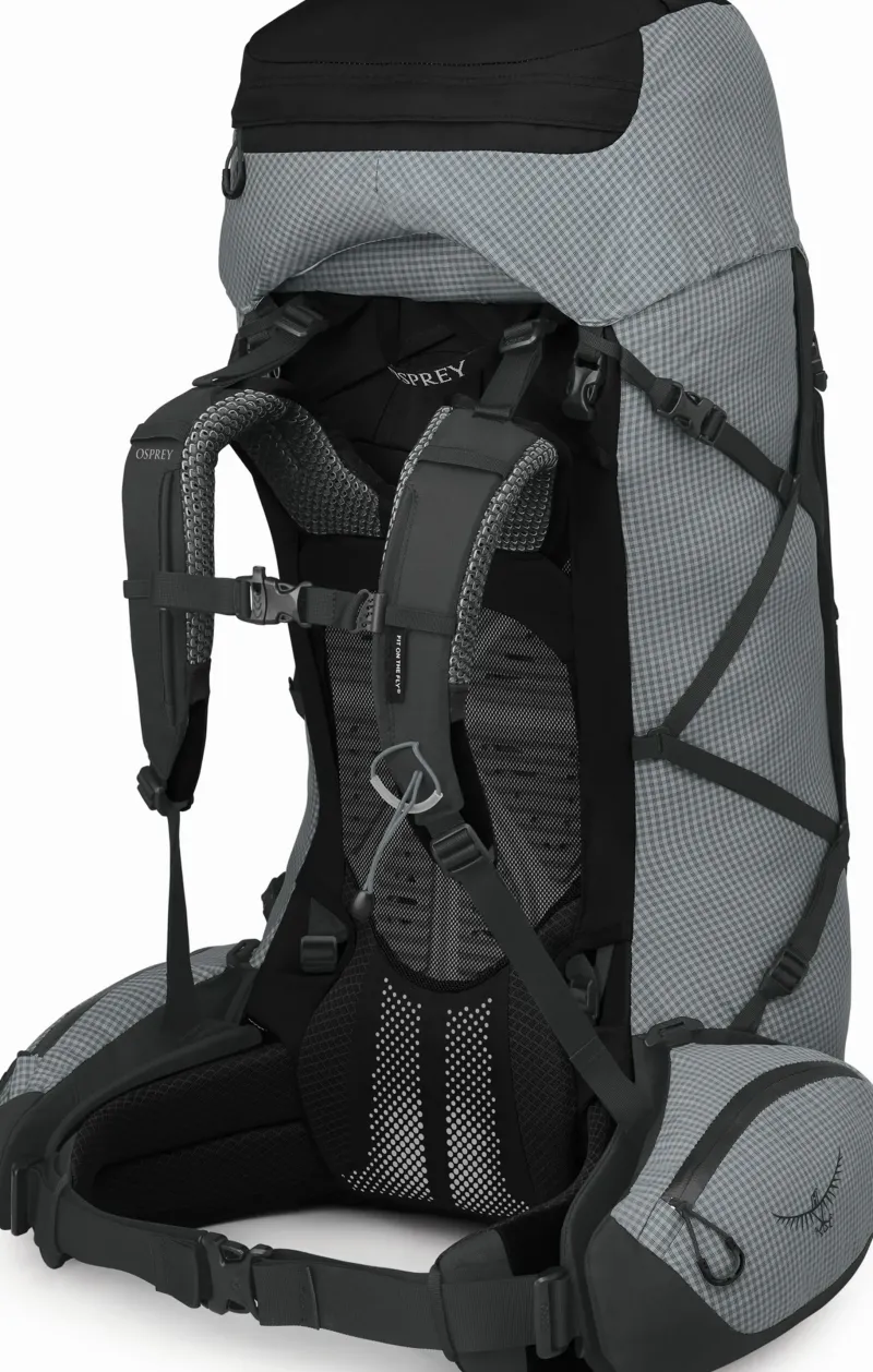 Osprey Backpacking Packs-Womens Ariel Pro 75 Rucksack - Silver Lining