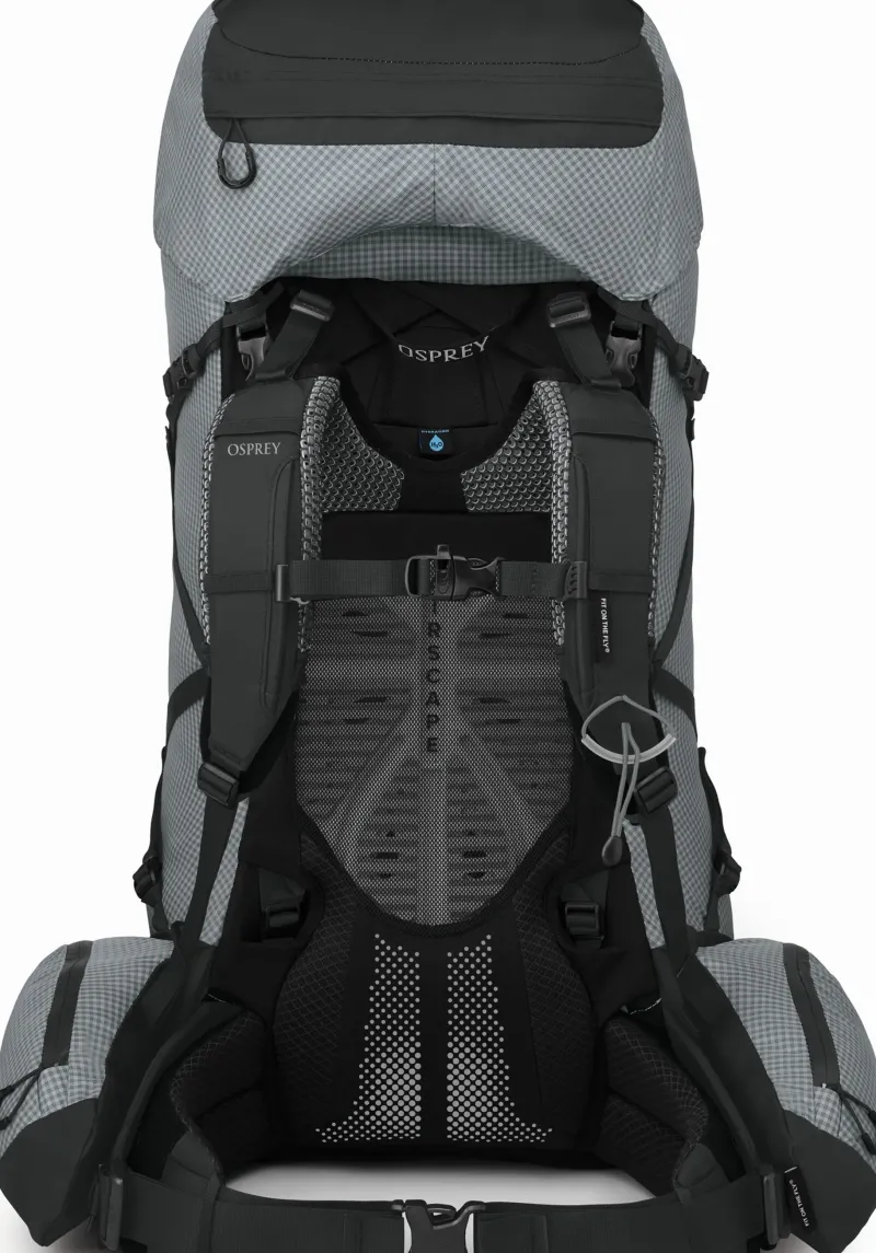Osprey Backpacking Packs-Womens Ariel Pro 75 Rucksack - Silver Lining