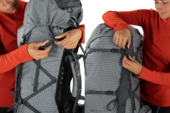 Osprey Backpacking Packs-Womens Ariel Pro 75 Rucksack - Silver Lining