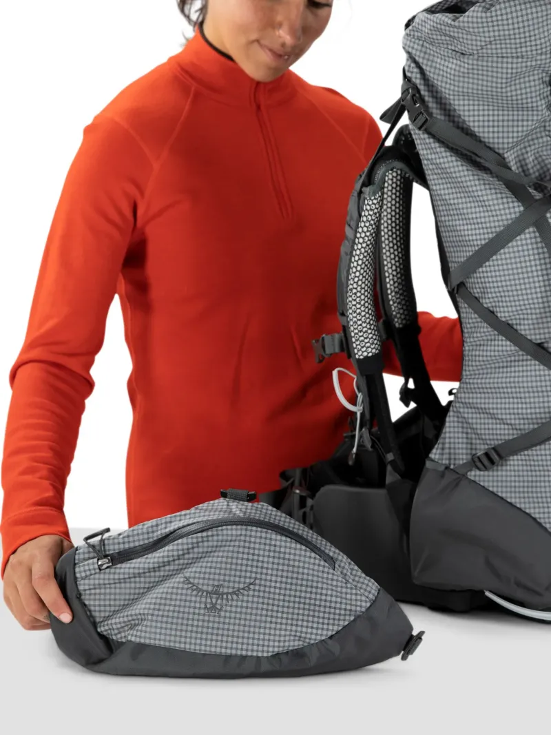 Osprey Backpacking Packs-Womens Ariel Pro 75 Rucksack - Silver Lining