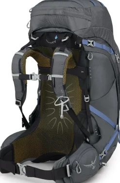 Osprey Backpacking Packs-Womens Aura AG 65 Rucksack - Tungsten Grey