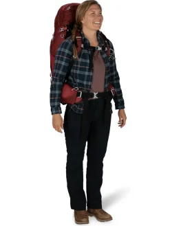 Osprey Backpacking Packs-Womens Aura AG 65 Rucksack - Tungsten Grey