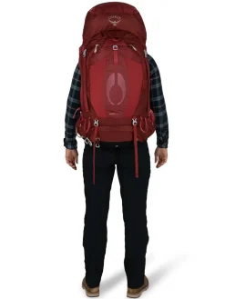Osprey Backpacking Packs-Womens Aura AG 65 Rucksack - Tungsten Grey