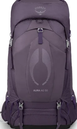 Osprey Backpacking Packs-Womens Aura AG 50 Rucksack - Enchantment Purple