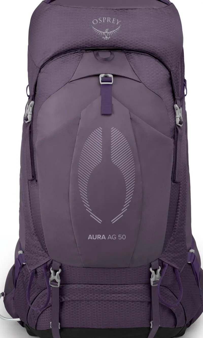 Osprey Backpacking Packs-Womens Aura AG 50 Rucksack - Enchantment Purple